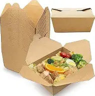 #8 KRAFT BROWN PAPER TAKE OUT BOX